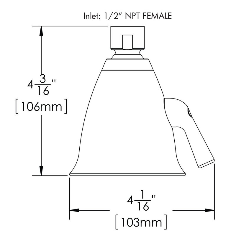 Speakman S-2256-E2 Icon Anystream Multi-Function Adjustable Signature Brass Shower Head, Polished Chrome - Image 4